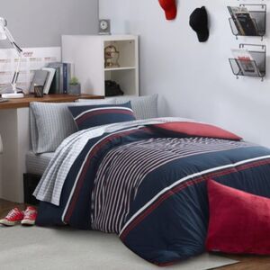 Nautica - Twin Comforter Set, Cotton Reversible Bedding With Matching Sham, NWT